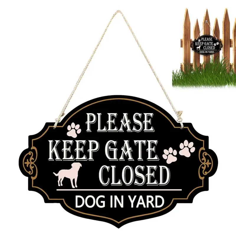 Dog Warning Sign 13X9 Inches Beware Of Dog Signs For Fence Beware Of Dog Signs For Fence Close The Gate Dog On Property Sign Dog