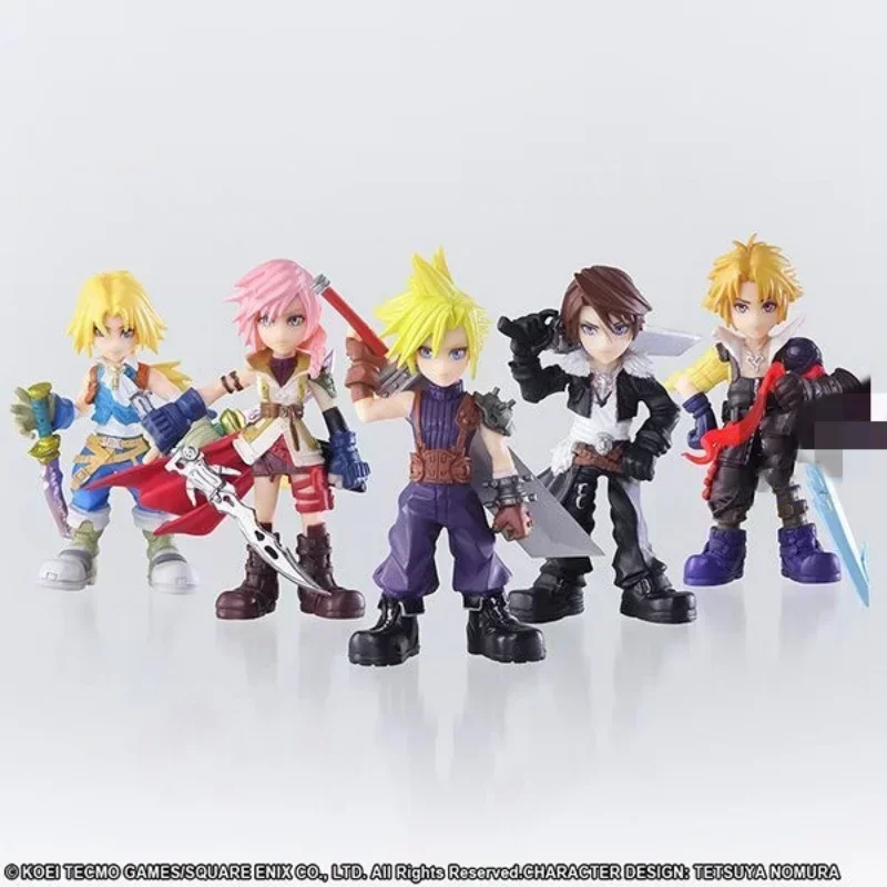 

[in Stock] Genuine Popular Game Small Handmade Cloud Strife Anime Handsome Character Model Toy Gifts