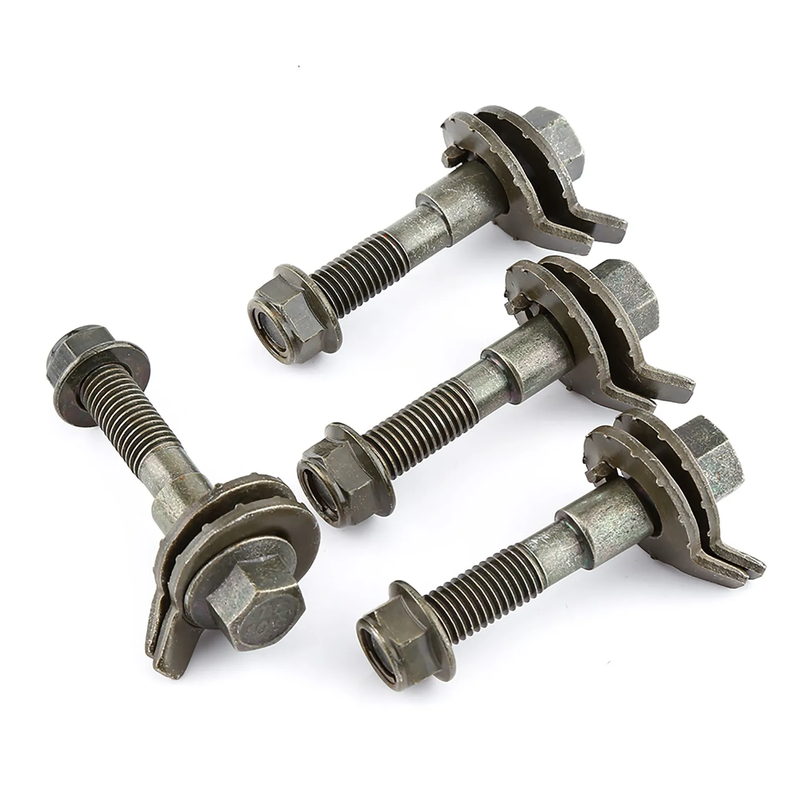 4pcs Steel Cam Bolt Vehicle 14 Mm Four Wheel Alignment Adjustable Camber Kit Bicycle Screws