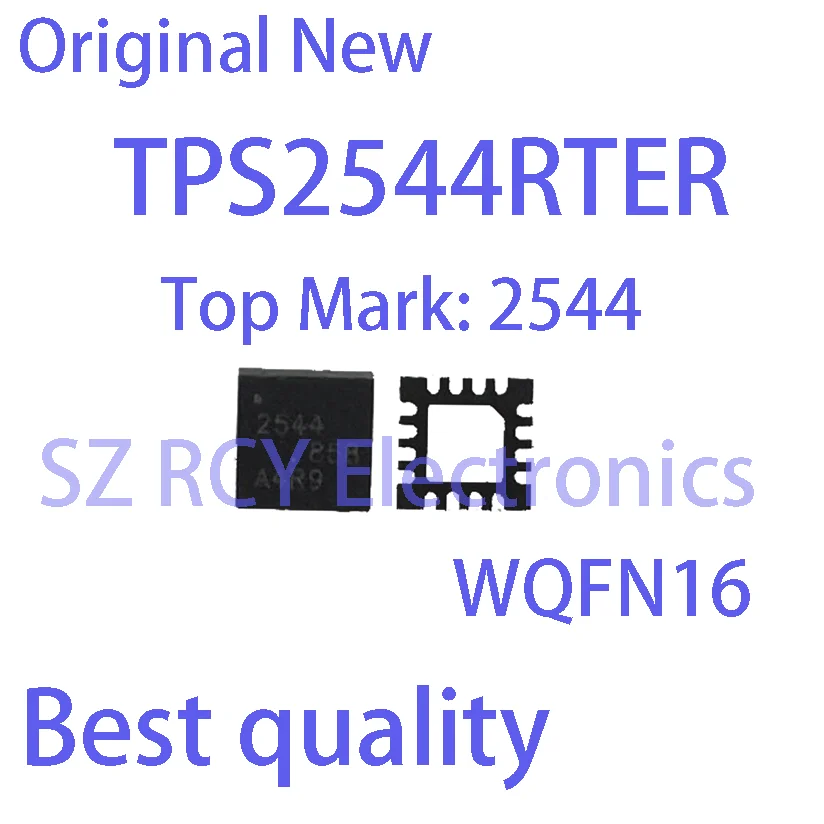 Chip TPS2544RTER TPS2544, Top Mark 2544, piezas, nuevo, 5 WQFN-16