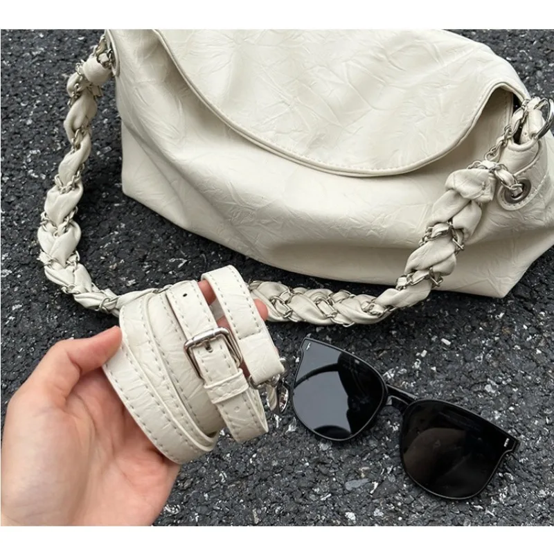 Slack Niche Design Chain Underarm Bag Women's New High-end Texture Versatile Shoulder Handbag High Quality High Appearance Level