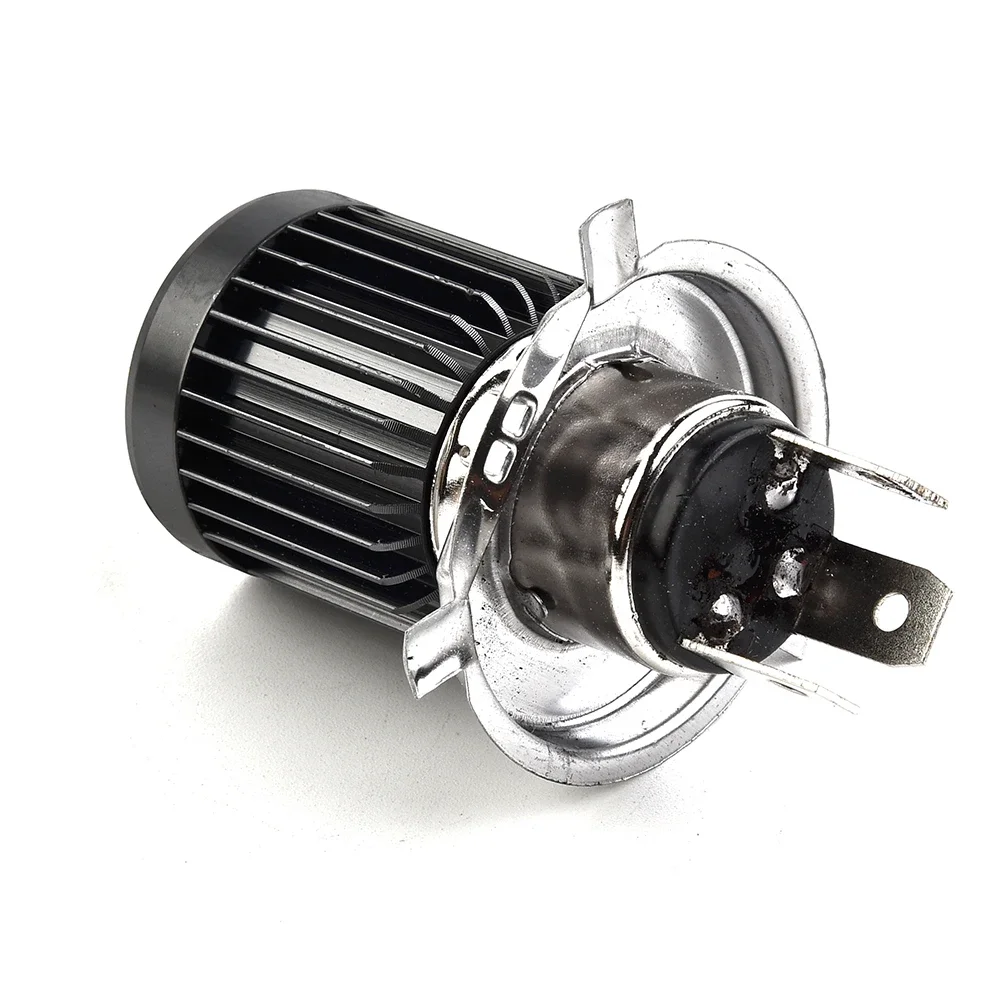 1PCS H6 BA20D H4 Led Motorcycle Headlight With Len Dual Color Hi/Lo Beam Fog Lamp Automobiles Lights Accessories for the car