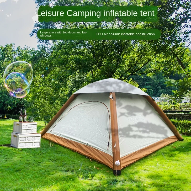 

Outdoor inflatable tents do not need to build courtyard camping mosquito net outdoor camping inflatable tent sun screen.