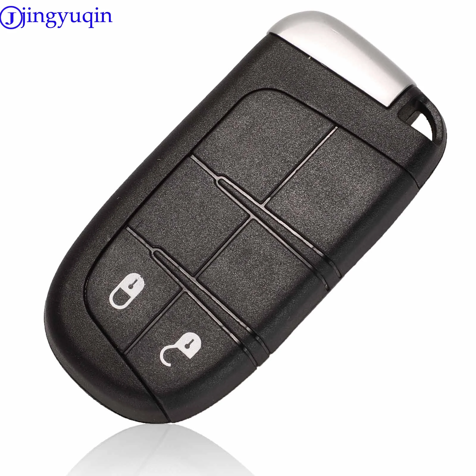 Jingyuqin 2/3/4/5 przyciski obudowa pilota bez kluczyka Case Fob dla Chrysler Jeep Dodge Challenger Charger Dart Durango 2011-2018