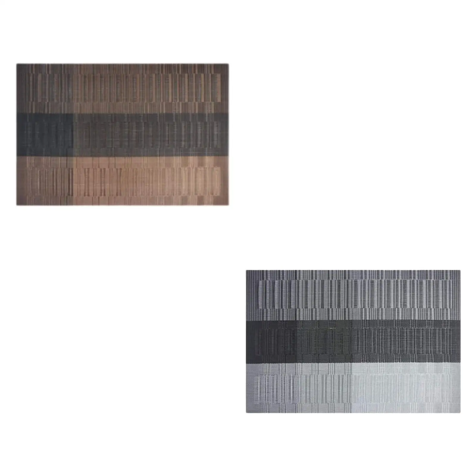 Kitchen Placemat Woven Rectangle Table Mat for Tables Restaurant Farmhouse