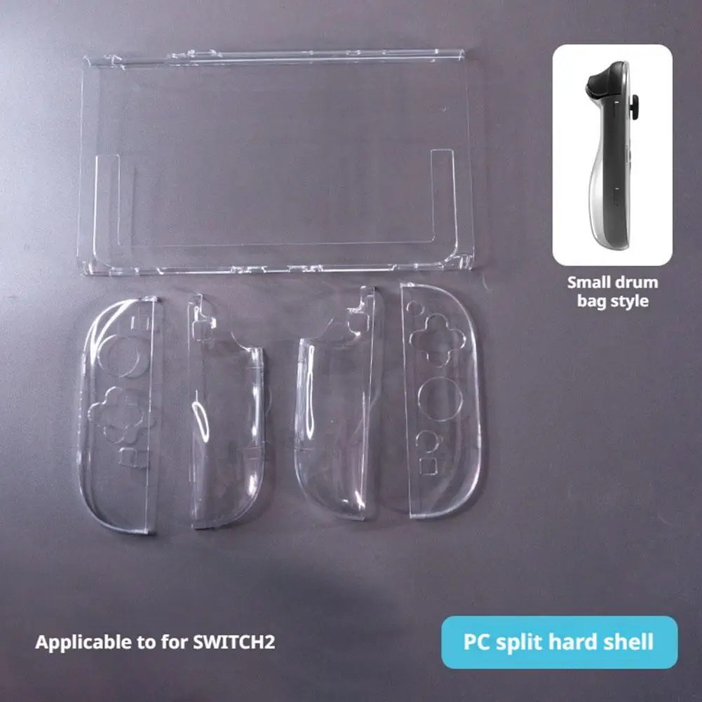 Für Nintendo Switch 2 Fall Abdeckung TPU Split Schutzhülle Fall Zubehör Handheld Gaming Ersatz Fall X1W0