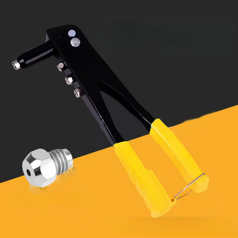 Single Hand Rivet Gun Nail Gun Cap Core Pulling Nail Free Doors and Windows High-quality Sturdy Durable Easy To Operate