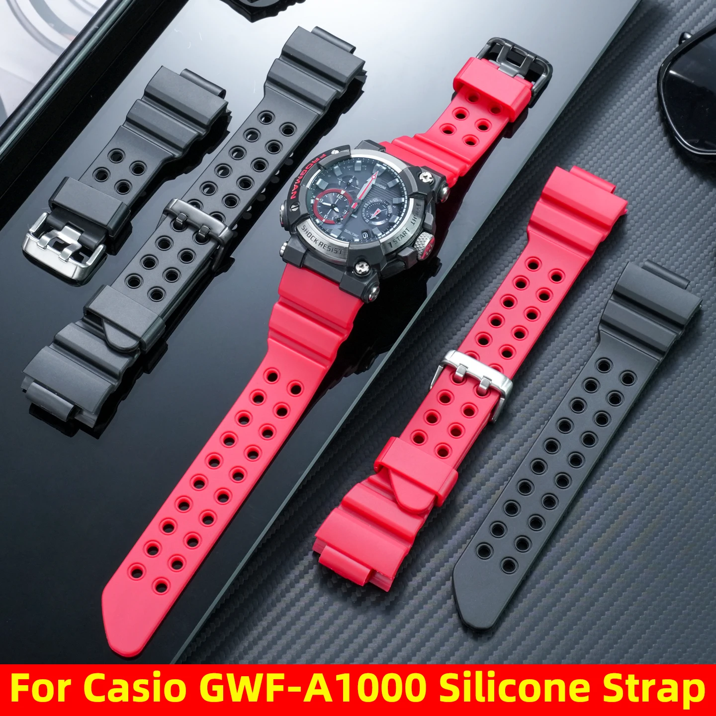 resin-watch-strap-for-casio-g-shock-7th-frogman-gwf-a1000-5623-gwf-a1000-1a4-diving-watch-silicone-band-bracele-accessories