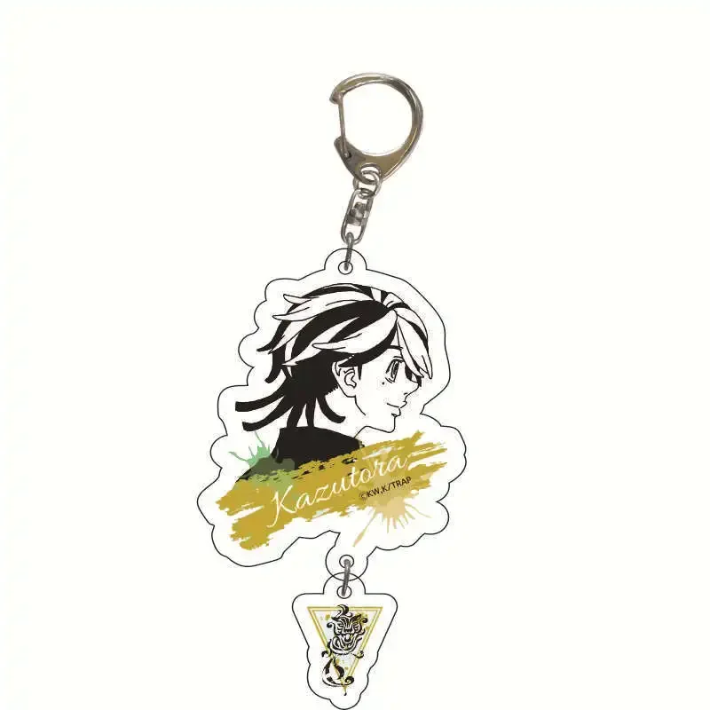 Anime Tokyo Revengers Keychains Sano Manjiro Anime Figure Toy Keychain Key Chain Accessories Cute Hanagaki Children Gift