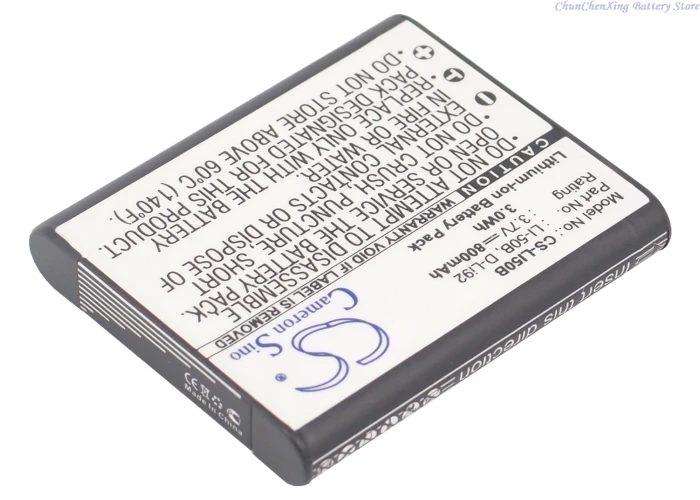 3.7V 800mAh Camera Battery D-Li92 for PENTAX WG-4,X70,WG-2,WG1,WG-3, For Olympus Tough 8010,TG-810,XZ-1,VH-5,XZ-10,U1030,u9000