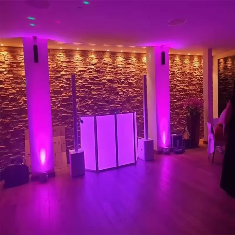 4x18W RGBWA UV 6 in1 prowadził lampa Par bezprzewodowy na baterie dla pokaz sceniczny Disco impreza z dj-em klub Bar efekt sceniczny pokaz