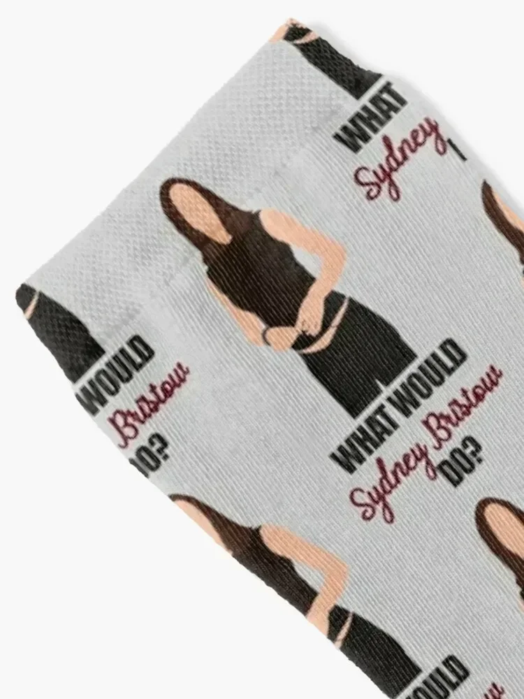 What would Sydney Bristow do? Socks designer brand crazy Novelties Socks For Man Women's