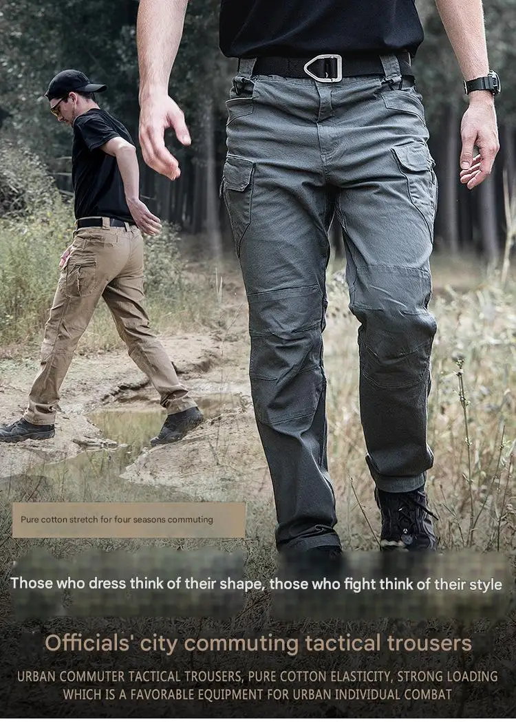 Outdoor Archon tactische broek stretchstof IX9 City Special Forces broek militaire fans IX7 overall met meerdere zakken