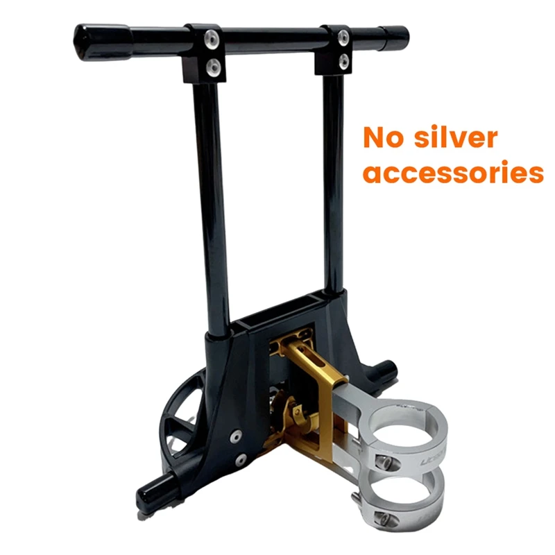 Folding Bike Front Bags Racks Bracket For Brompton Bicycle Backpack S-Bag Carrier Block Frame Brackets