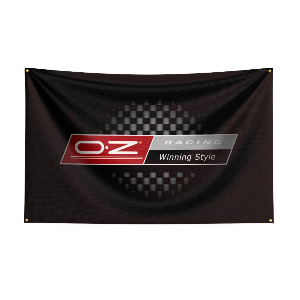 3X5 FT OZ Racing Flag Polyester Printed Car  Banner For Decor