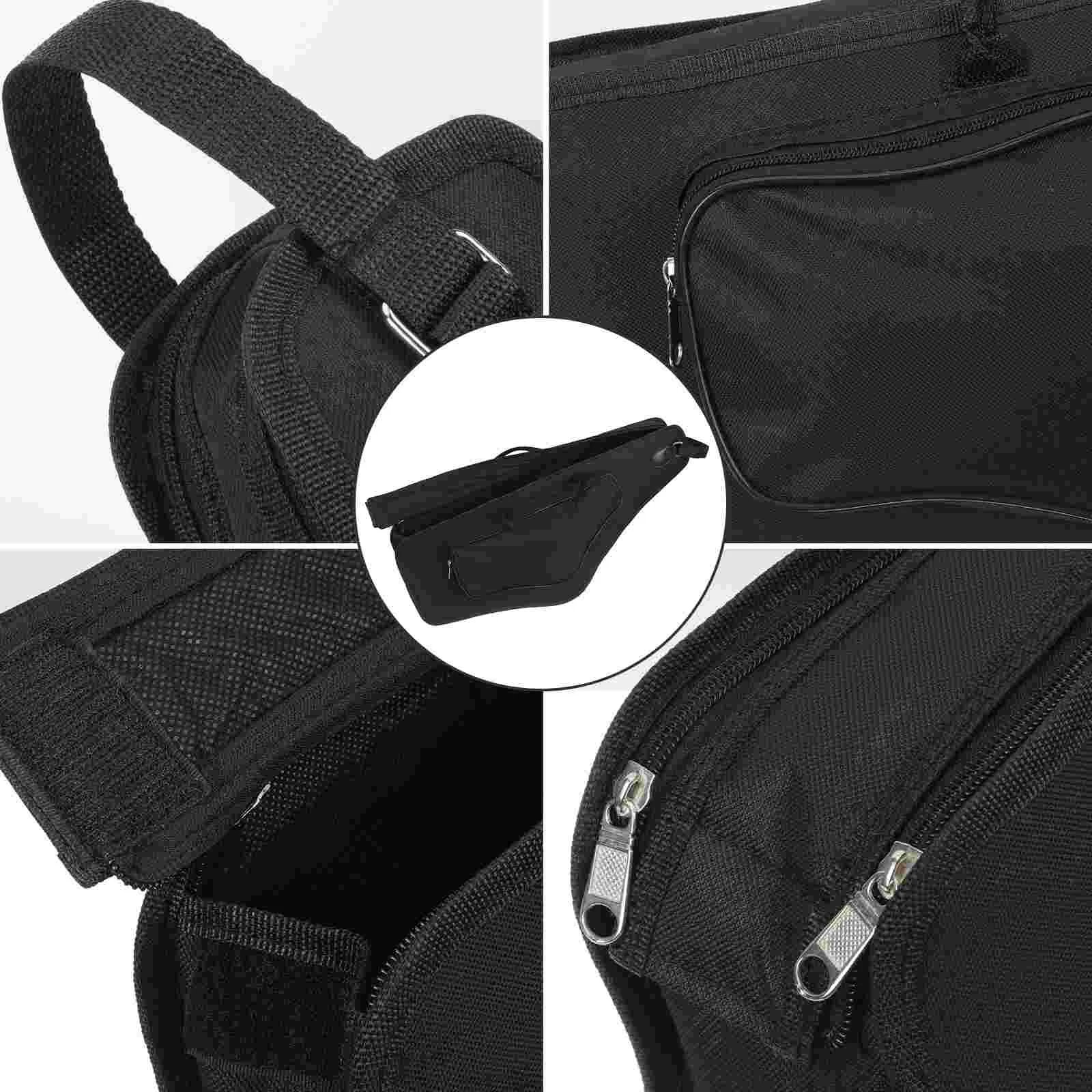 Backpacks Saxophone Accessories Bag for Storage Alto Case with Handle Instrument Container Black Travel