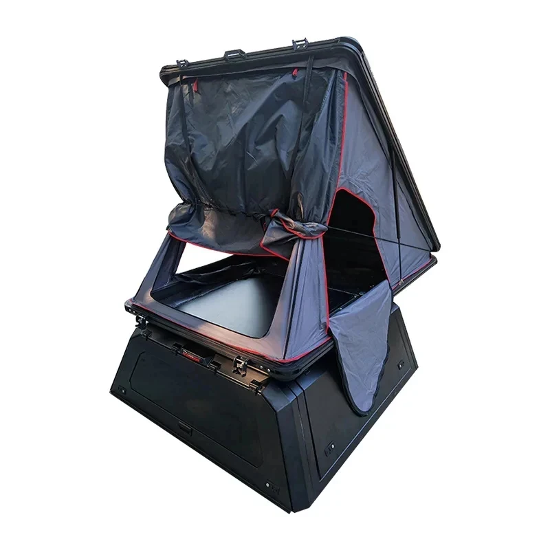 High Quality Fits  Ranger Pickup Truck Bed High Cover Aluminum Alloy Hydraulic Tent Waterproof Tail Camping Canopy