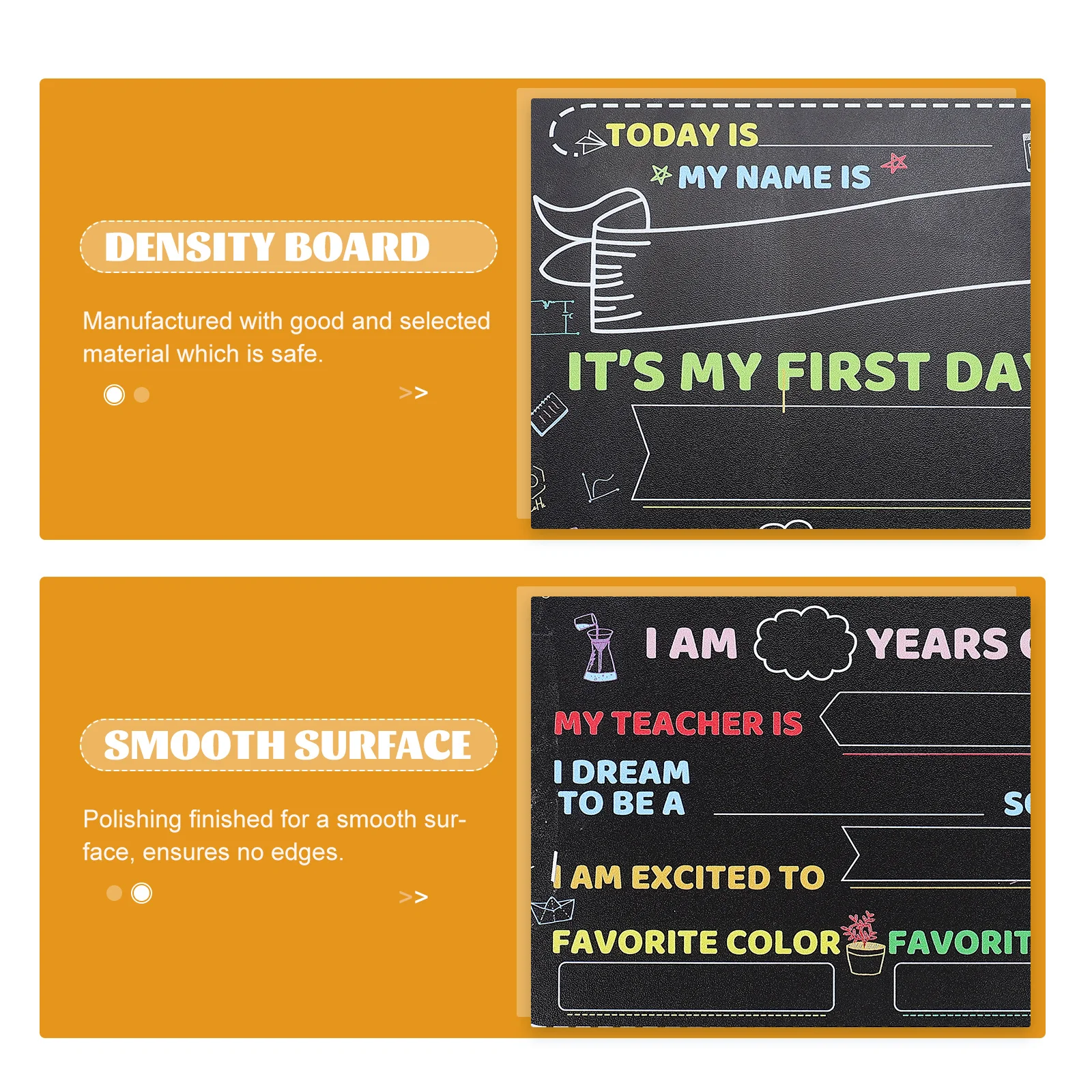 Graduation Photo Props Blackboard Sign Chalkboard School Writing Board Childrens First Day Booth Display Message