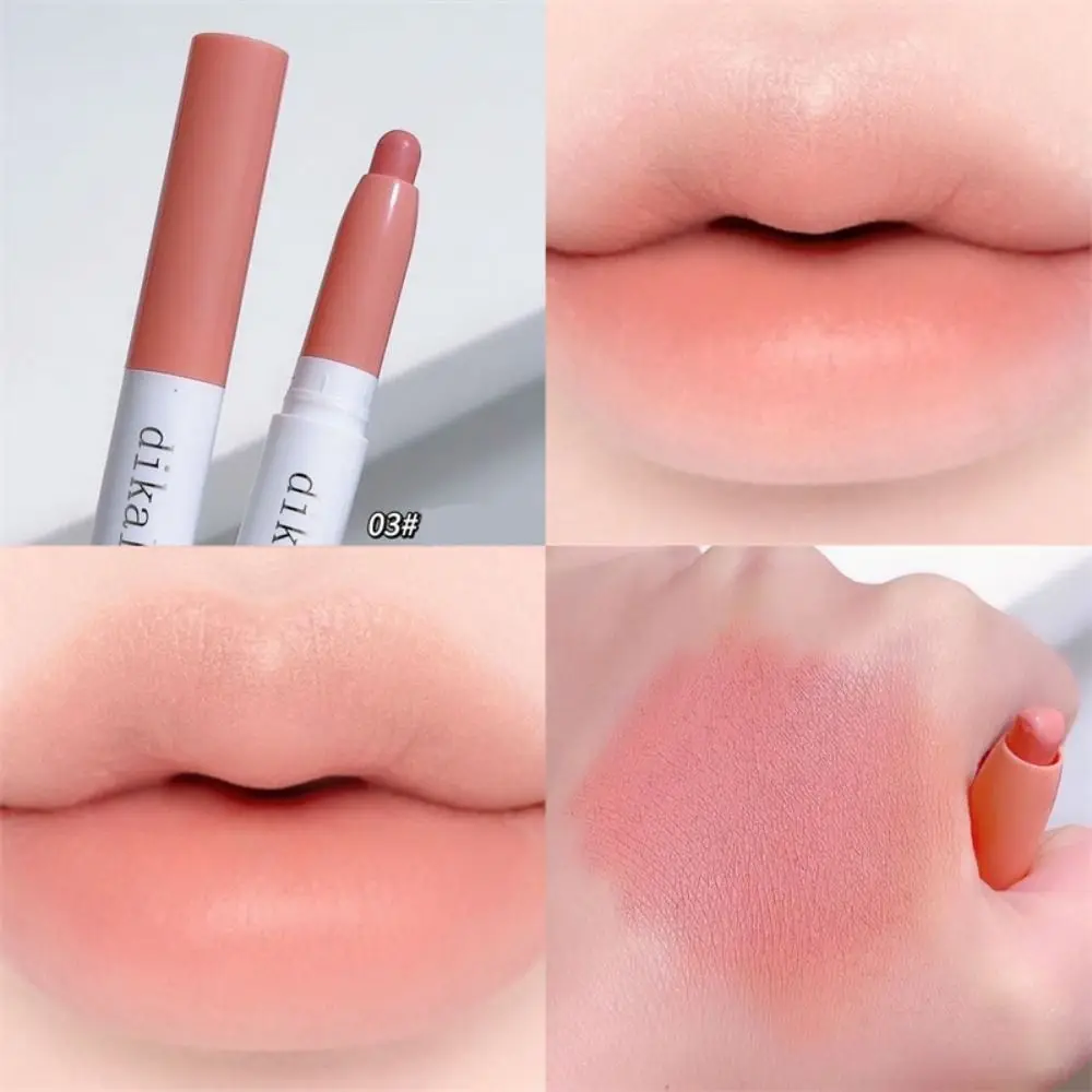 Waterproof Matte Lipliner With Sharpener 10 Colors Natural Lip Gloss Charming Long-lasting Lips Makeup