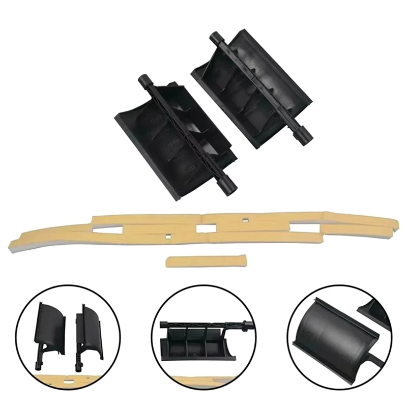 6480.E3 6480E3 Car Heater Flap Repair Kit Dual Zone Climate Control For Citroen C5 2001-2008 Peugeot 407 6480.E4 6480E4