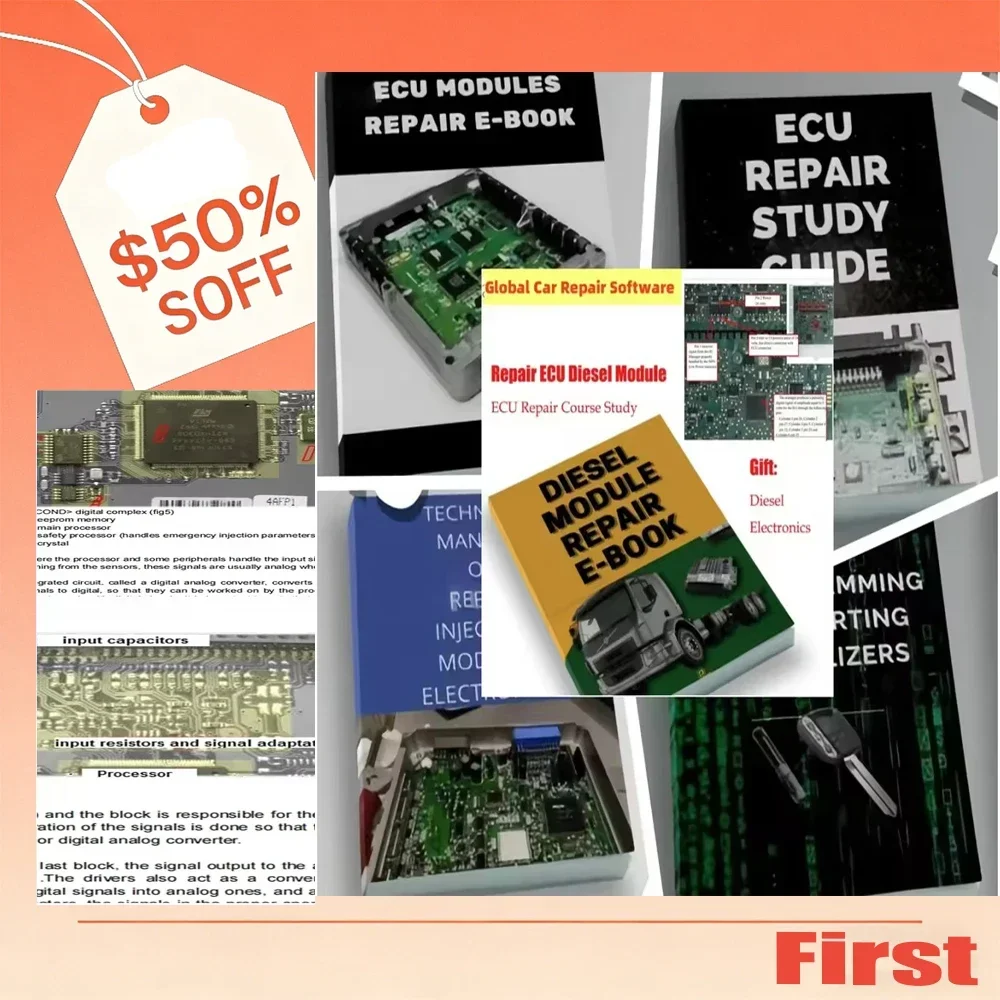 

ECU Modules Reprogramming Course Full Set - ECU Repair Manual & Study Guide for Car & Truck Diagnostic Workshop PDF File