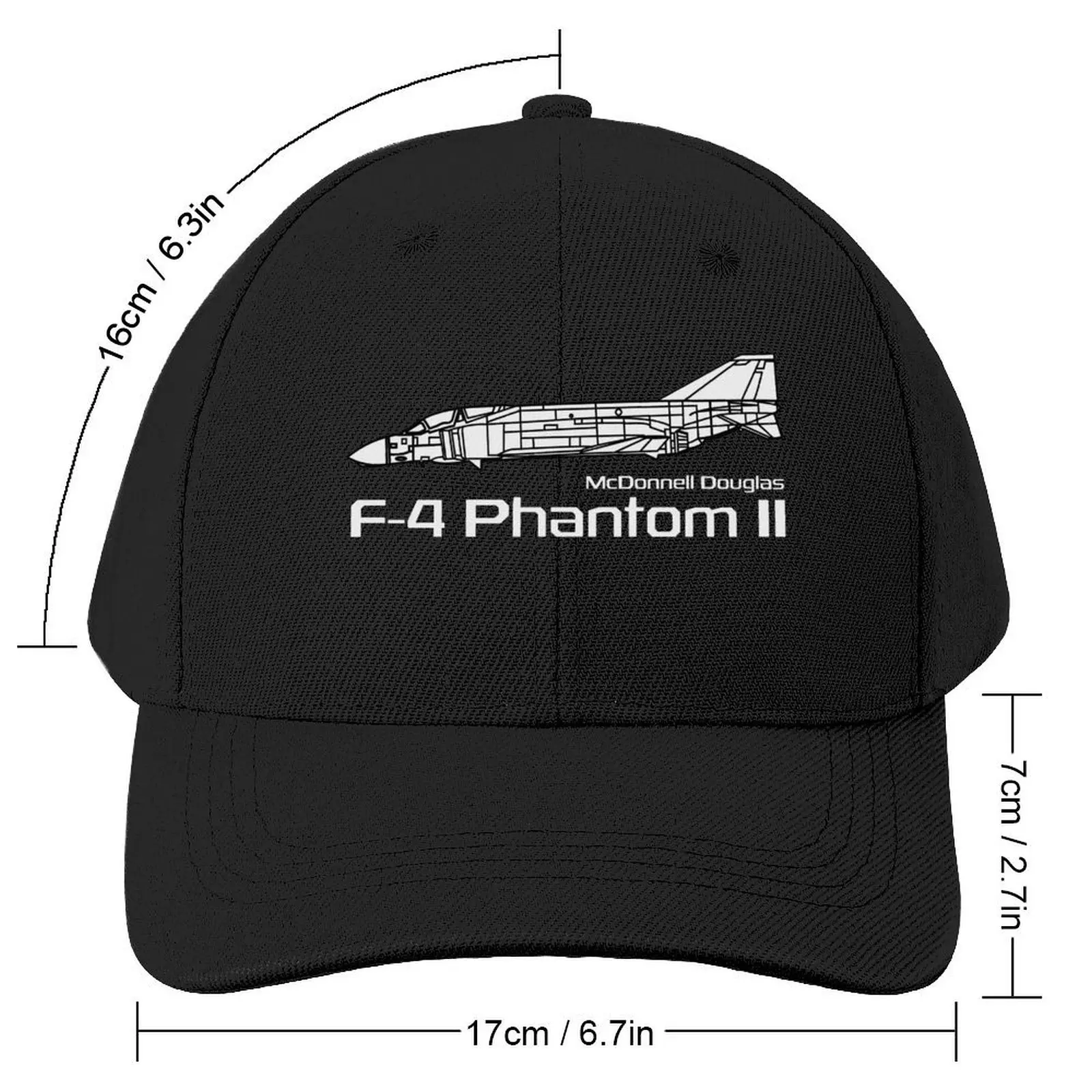 McDonnell Douglas F-4 Phantom II Baseball Cap birthday Beach Bag Icon Golf Wear Caps Women Men's