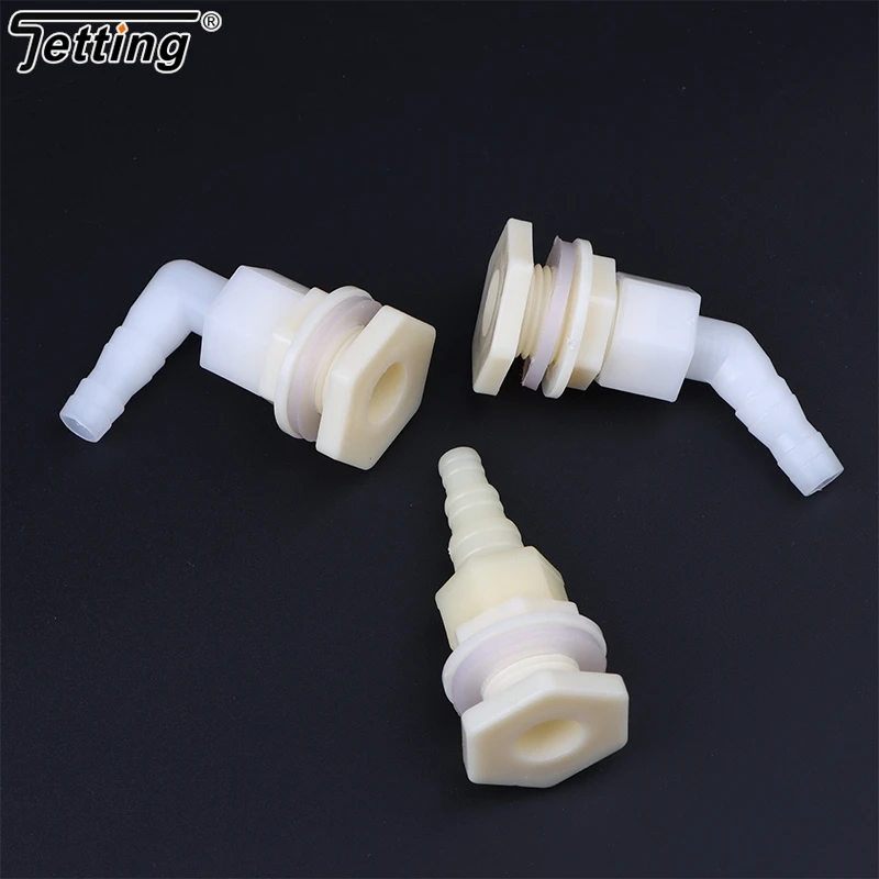 2Pieces Plastic Connector Poultry Pet Farming Chicken Rabbit Drinker Barbed Pagoda Joint Coupling Water Tank Hose Outlet Inlet