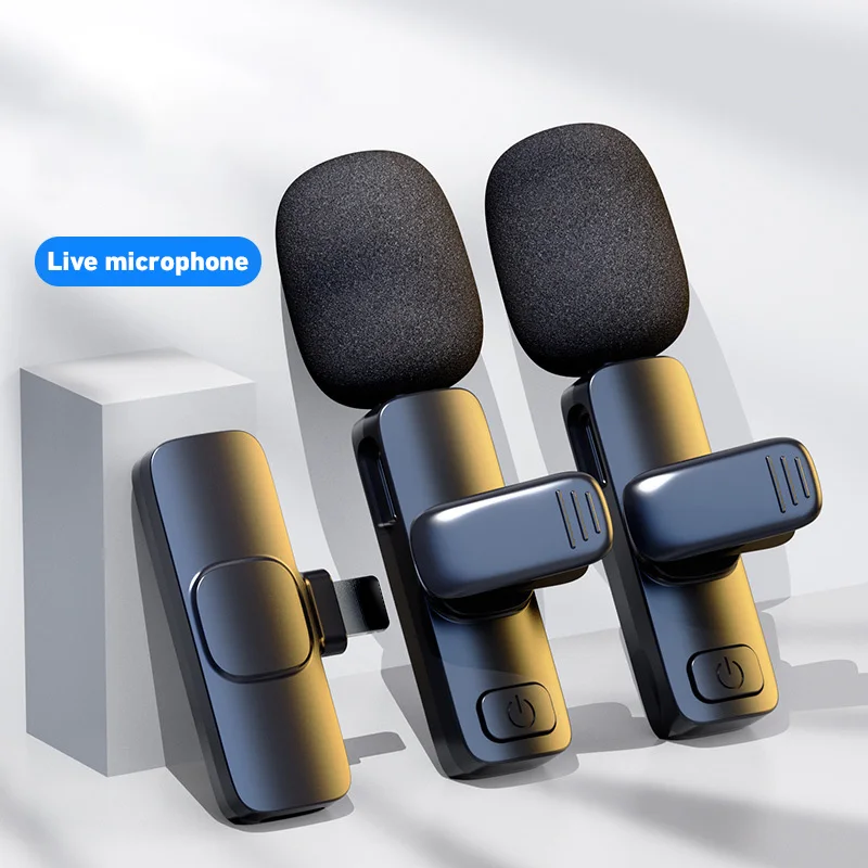 Xiaomi K9 Bluetooth 2.4G Wireless Microphone Portable Audio Video Recording For Iphone Android Outdoor Live Gaming Phone Mic image 3