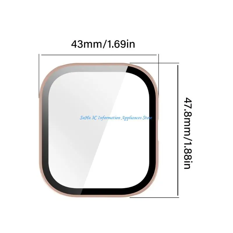 Couvercle montre pour montre boîtier PC, pare-chocs complet