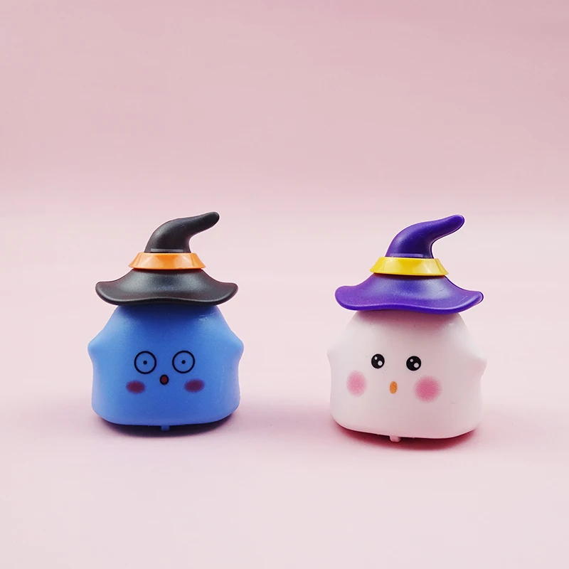 5Pcs/bag Cartoon Mini Halloween Q Version Pull Back Car Toys Kids Cute Wacky Toy Car Holiday Party Decoration Children Fun Gifts