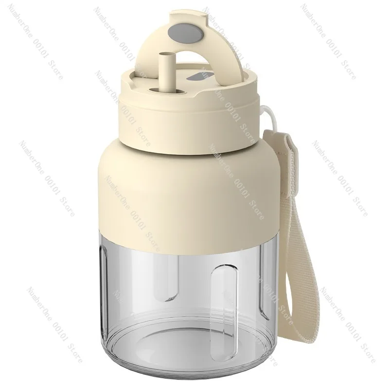 Large-capacity Portable Juicer, Multi-functional Wireless Fresh Juicer, Ice Crushing and Juicing, Ton-ton Bucket,Electric Juicer