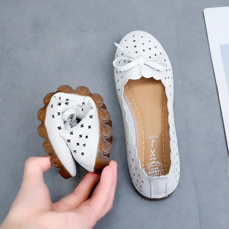 2024 Autumn Women Flats Lightweight Women Flats Soft Moccasins Women Genuine Leather Shoes Flat Shoes Woman Loafers Casual Shoe