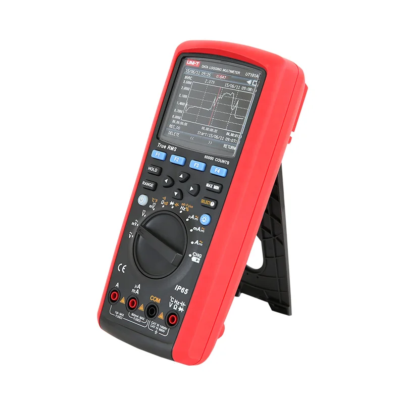 Originele UT181A True RMS Datalogging Digitale Multimeter DC AC 1000 V 60000 Telt Geavanceerde Multi Tester