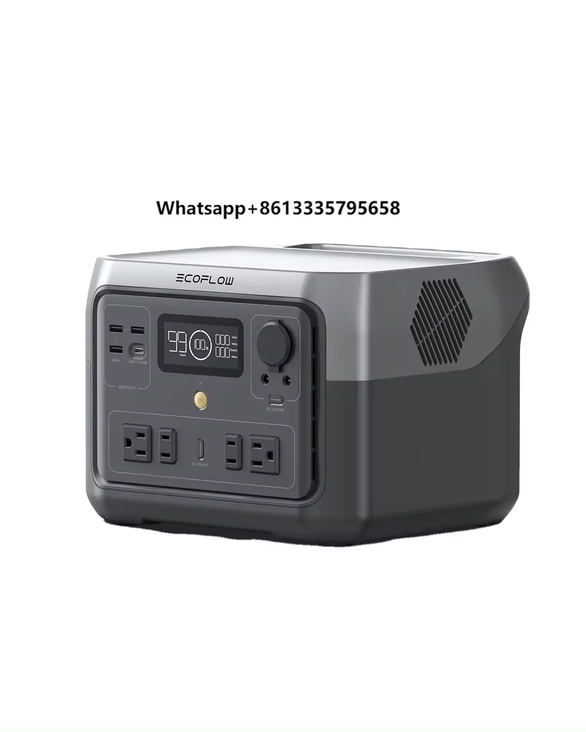 

RIVER2 Max Portable Solar Generator for Outdoor Camping/rvs/home Use