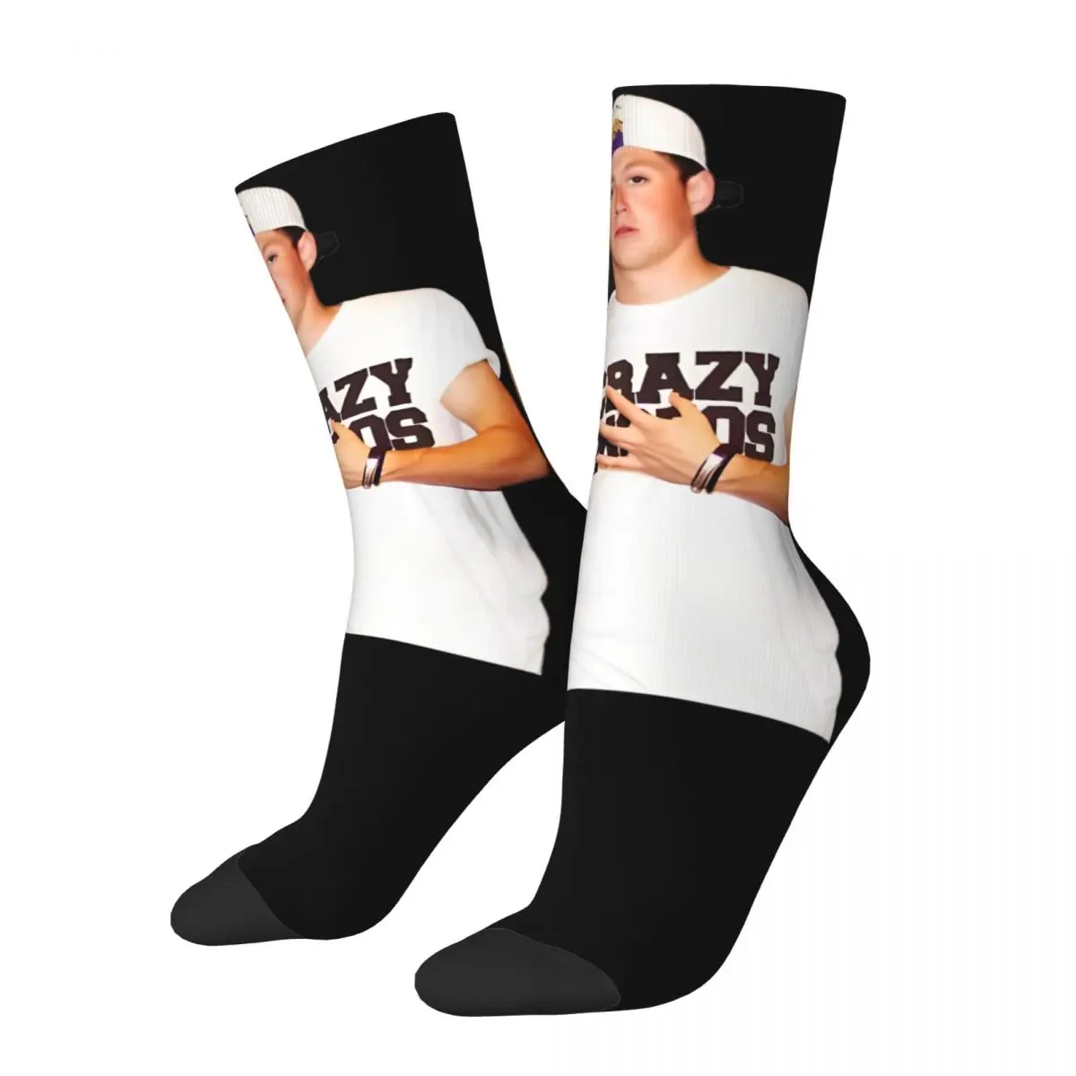 Frat Boys Niarry And Harry Theme Crew Socks Merch for Male Flexible Dress Socks