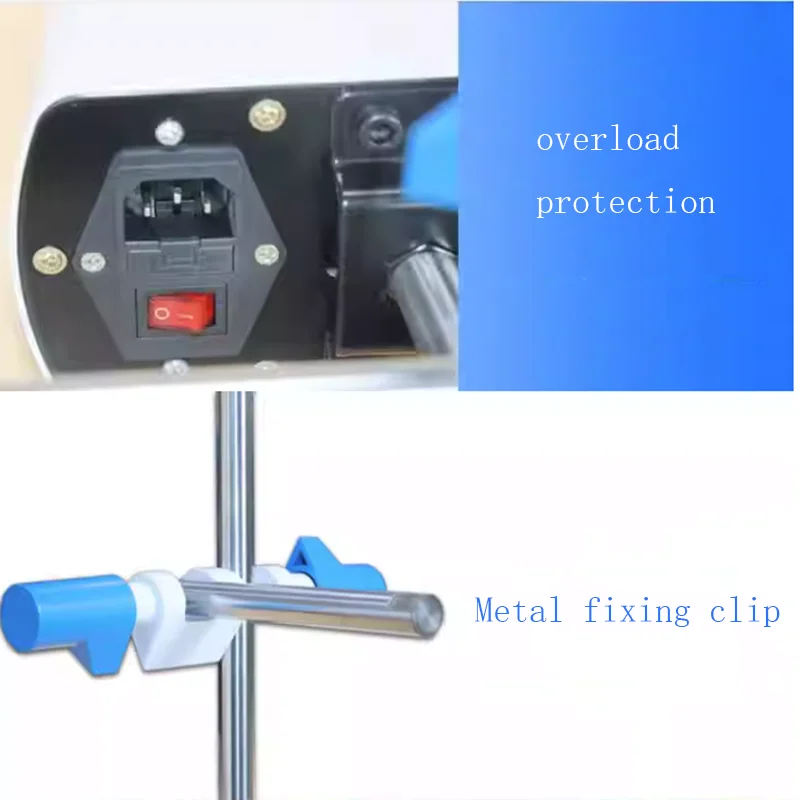 Digital Display Strong Electric Mixer Electric Lab Overhead Stirrer Laboratory Precision Force Increasing Timing Electric Mixer