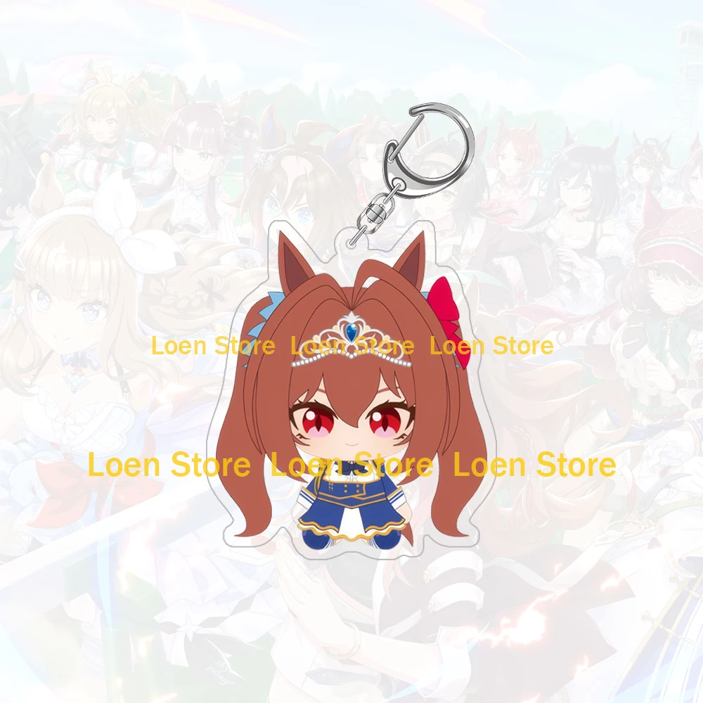 Uma Musume Pretty Derby BEGINNING OF A NEW ERA Casual Acrylic Keychain Still In Love Transcend Loves Only You Agnes Digital Gift