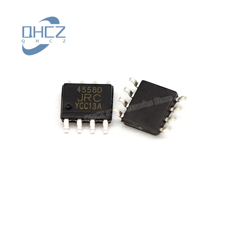 20PCS JRC4558D 4558D 4558 SOP-8 operational amplifier chip IC large chip New Original Integrated circuit IC In Stock