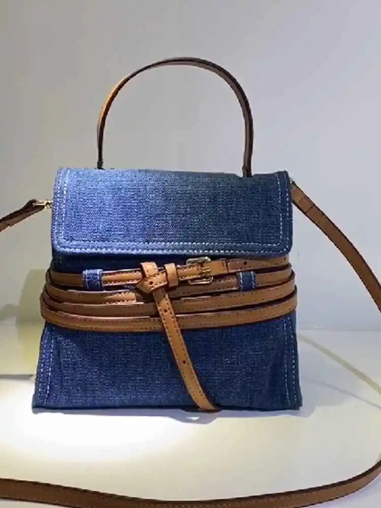 Borsa a tracolla ascellare a tracolla con cintura in pelle scamosciata smerigliata Versatile Casual borsa a tracolla di grande capacità borsa media