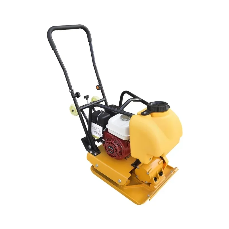 Gasoline Small Asphalt Road Backfill Soil Vibration Plate Compactor Power Tools for Compaction Rubber Product Making Machinery