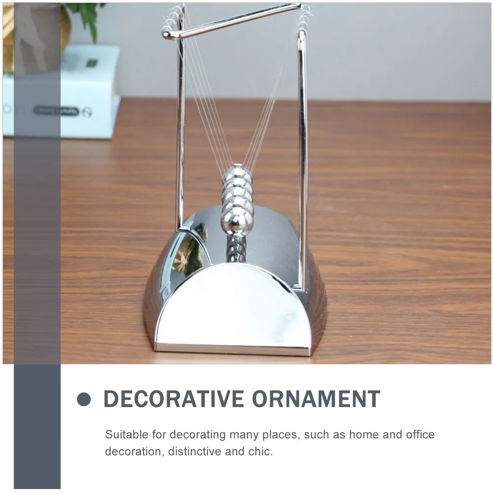 Criativo em forma de z newton equilíbrio bola decoração de mesa elegante berço ornamento física ciência artesanato exclusivo decoração de escritório em casa