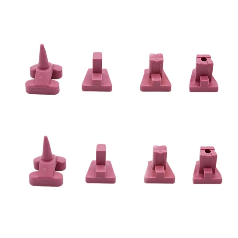 

20Pcs Dental Ceramic Firing Tray Burning Rack for Single Porcelain Crown Oven Tray Dental Lab Ceramist Tool(Tip/Cross/Flat/Hole)