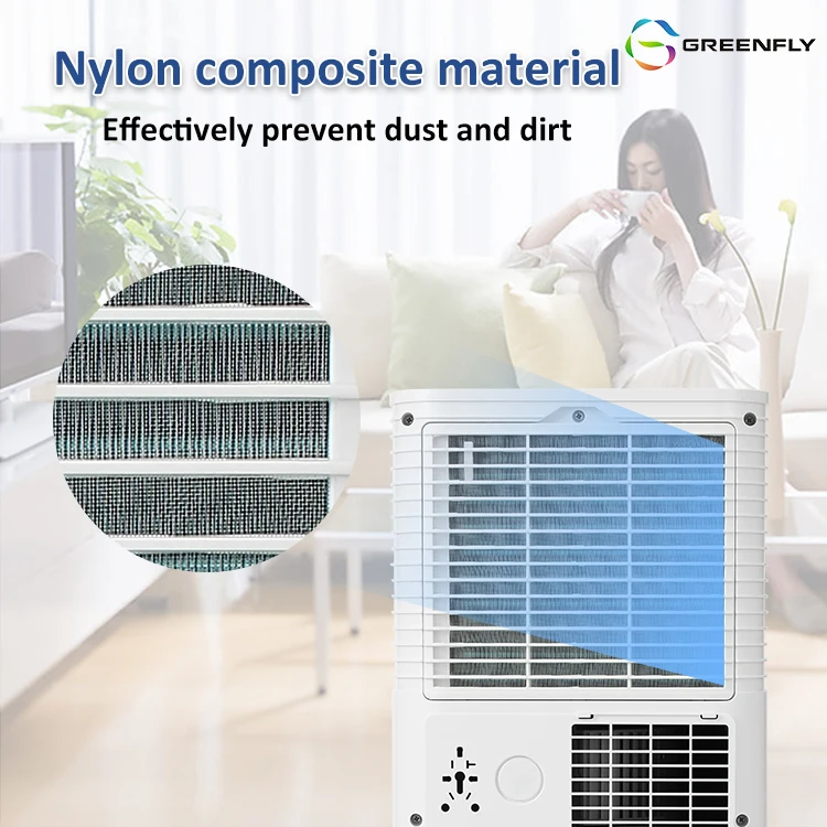 2026 9000BTU Energy Saving Mini Portable Air Conditioner for Bedroom Office Small Room