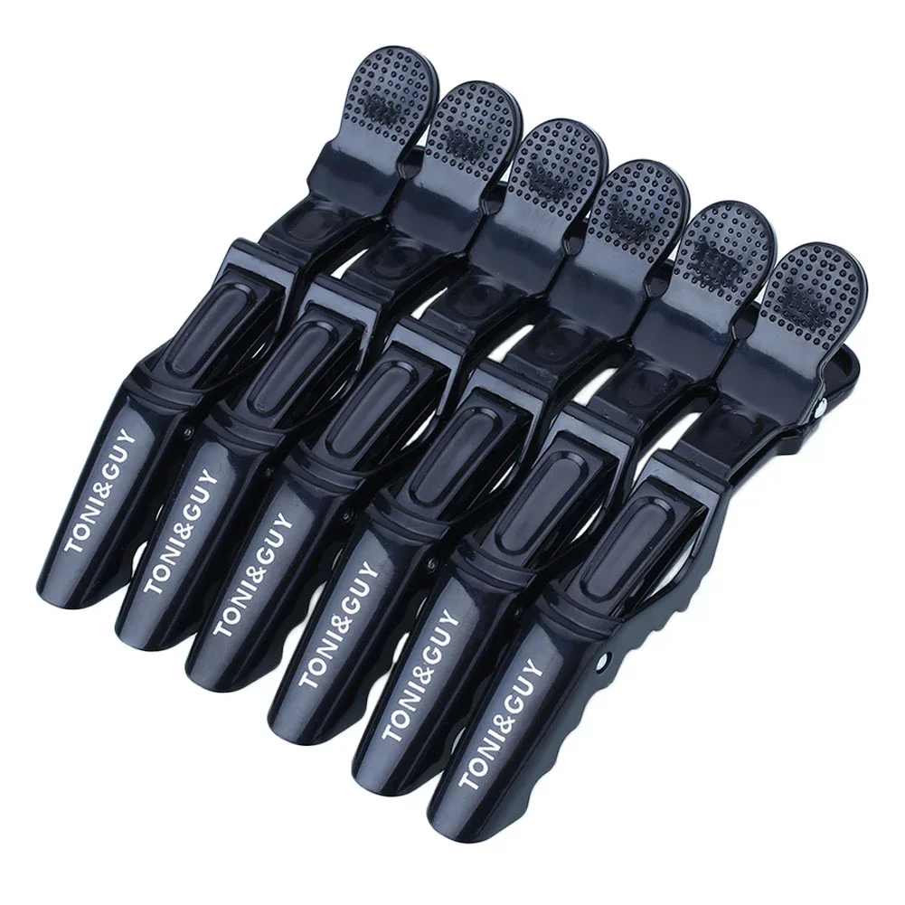 6Pcs Plastic Hairdressing Clamps Claw Section Alligator Barber Hair Clip For Salon Styling Hair Accessories Hairpin Hot Sale