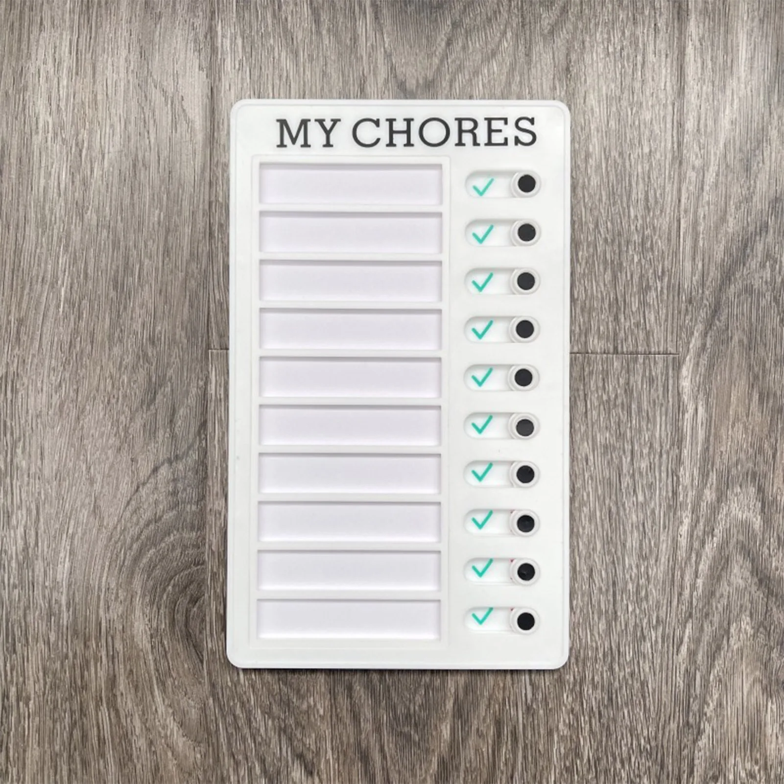 Chore Chart Memo Checklist Board Dagelijks To Do List Planner Checklist Karwei Board Voor Kinderen Meerdere Kinderen