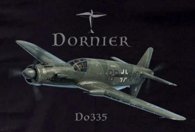 WWII German Dornier Do 335 Pfeil (Arrow) Heavy Fighter T-Shirt 100% Cotton O-Neck Short Sleeve Summer Casual Mens T-shirt