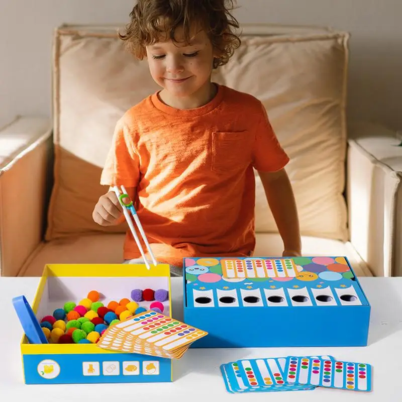 Color Matching Counting Toy Toddler Color Stacking Sorting Box Color Sorting Matching Games Color Sorting Set For Home School