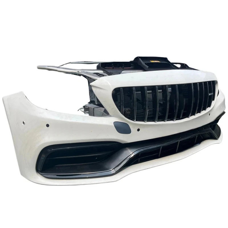 Upgrade Car Kit Including Front Bumper Assemb Radiator Fenders And Hood Fit W205 C63 Mods