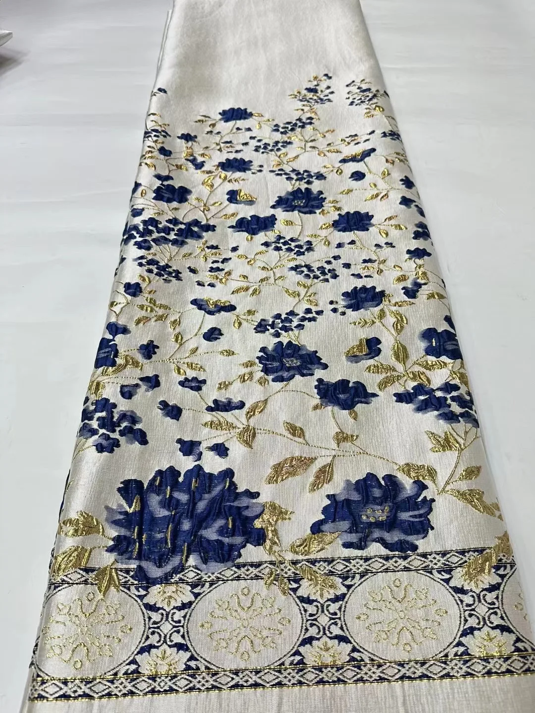 Brocado Nigeriano Jacquard Organza Tecido De Renda, De Alta Qualidade, Africano, Francês, Net, Festa De Casamento, NJ5779, 2023