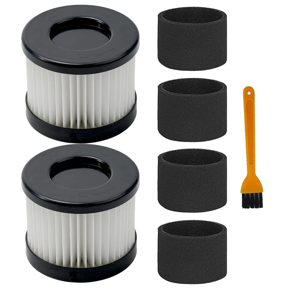 

Система фильтрации пыли, совместимая с различными беспроводными компактными пылесосами, включая модели, указанные здесь.